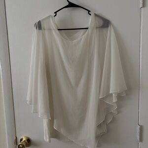 Elegant Sheer White Blouse